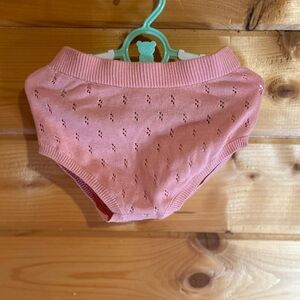 Target Pink Eyelet Diaper Cover